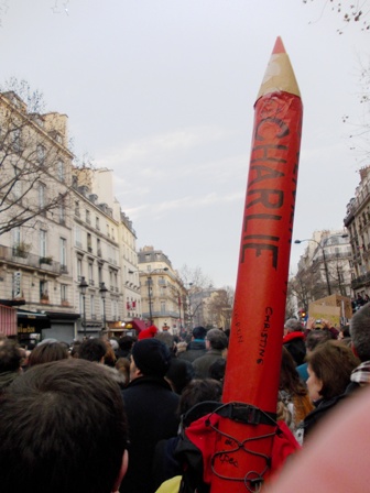 Marche du 11 janvier boulevard Saint-Denis